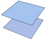 two parallel planes