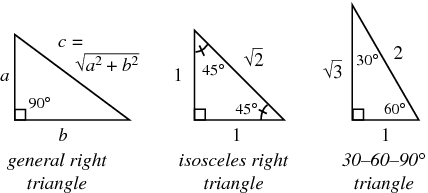 right triangle triangles length side lengths special find trig wolfram mathworld using isosceles angles hypotenuse if does leg circle unit