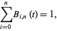  sum_(i=0)^nB_(i,n)(t)=1, 