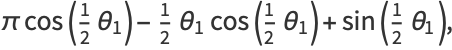 picos(1/2theta_1)-1/2theta_1cos(1/2theta_1)+sin(1/2theta_1),