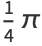 1/4pi