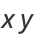 xy