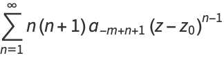 lim_(z->z_0)(d^(m-1))/(dz^(m-1))[(z-z_0)^mf(z)]