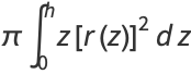 piint_0^hz[r(z)]^2dz