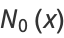 N_0(x)