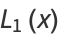 L_1(x)