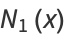 N_1(x)