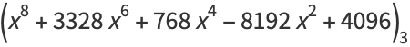 (x^8+3328x^6+768x^4-8192x^2+4096)_3