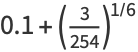 0.1+(3/(254))^(1/6)