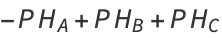 -PH_A+PH_B+PH_C