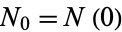 N_0=N(0)