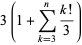sum_(k=0)^(infty)((-1)^k)/(k!)