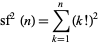  a(n)=sum_(k=1)^n(-1)^(n-k)k!. 