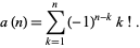 sum_(n=0)^infty((n!)^k)/((kn)!)=_kF_(k-1)(1,...,1_()_(k);1/k,2/k,...,(k-1)/k;1/(k^k)). 