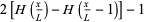 2[H(x/L)-H(x/L-1)]-1