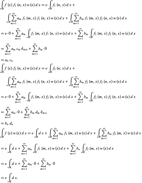 Generalized Fourier Series -- from Wolfram MathWorld