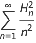 sum_(n=1)^(infty)(H_n^2)/(n^2)