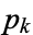 p_k