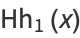 Hh_1(x)