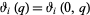 theta_i(q)=theta_i(0,q)