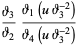 (theta_3)/(theta_2)(theta_1(utheta_3^(-2)))/(theta_4(utheta_3^(-2)))