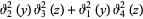 theta_2^2(y)theta_3^2(z)+theta_1^2(y)theta_4^2(z)