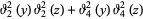 theta_2^2(y)theta_2^2(z)+theta_4^2(y)theta_4^2(z)