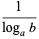 1/(log_ab)