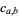 c_(a,b)