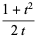 (1+t^2)/(2t)