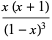 (x(x+1))/((1-x)^3)