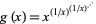  g(x)=x^((1/x)^((1/x)^...)) 