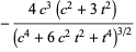 -(4c^3(c^2+3t^2))/((c^4+6c^2t^2+t^4)^(3/2))