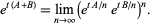  e^(t(A+B))=lim_(n->infty)(e^(tA/n)e^(tB/n))^n. 