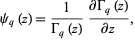  psi_q(z)=1/(Gamma_q(z))(partialGamma_q(z))/(partialz), 