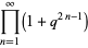 product_(n=1)^(infty)(1+q^(2n-1))