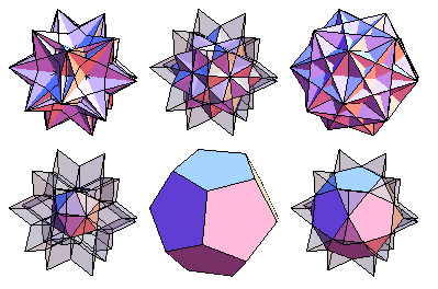 Rhombic hexecontahedron hulls