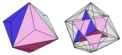 Small triakis octahedron inscribed solids