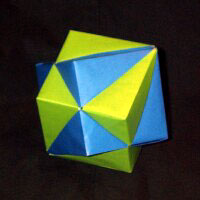 Origami cube 2-compound