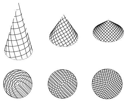 Cone Net -- from Wolfram MathWorld