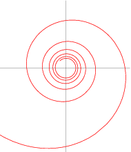 Hyperbolic Spiral -- from Wolfram MathWorld