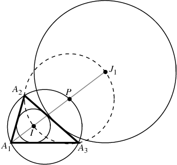 Incenter-Excenter Circle -- from Wolfram MathWorld