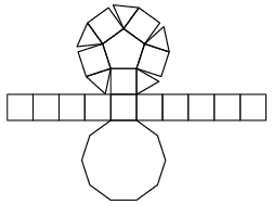 Elongated Pentagonal Cupola -- from Wolfram MathWorld