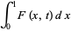 int_0^1F(x,t)dx