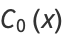 C_0(x)