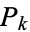 P_k