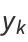 y_k