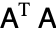 A^(T)A