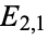 E_(2,1)