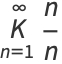 K_(n=1)^(infty)n/n